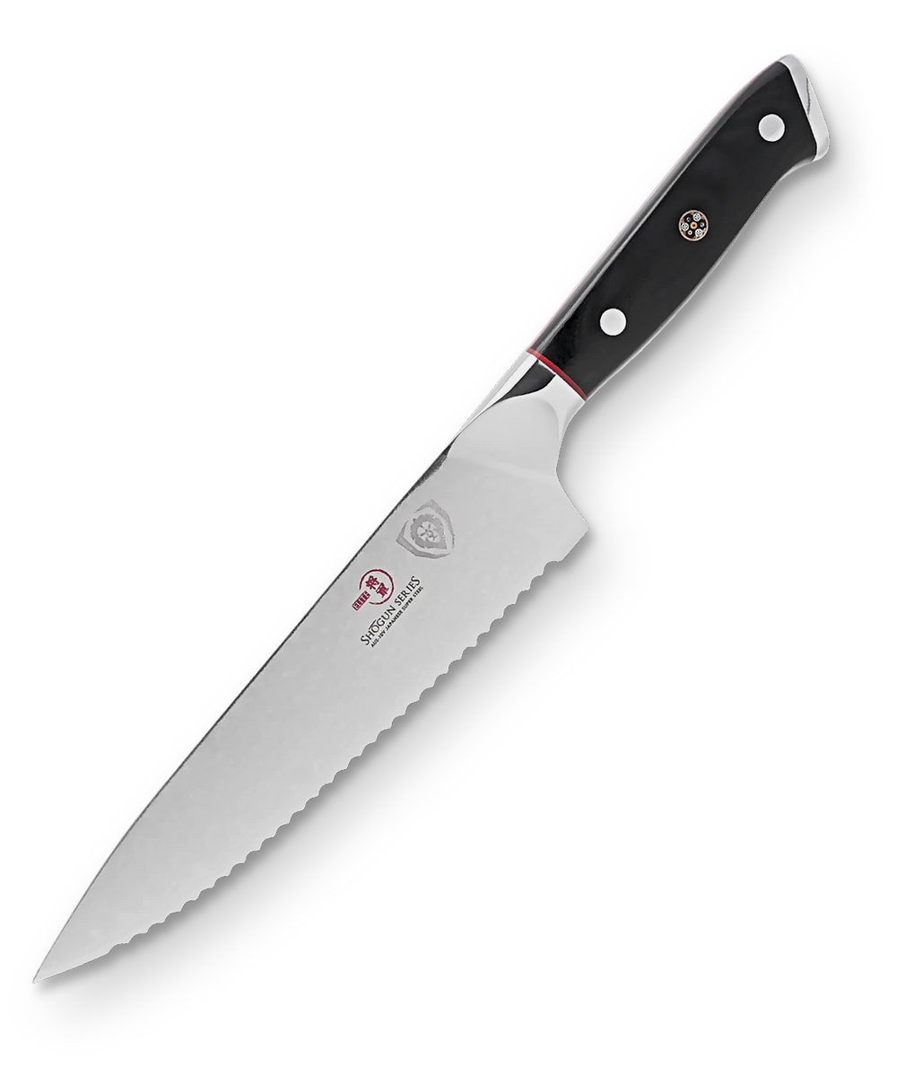 Serrated Chef's Knife 7.5" | Shogun Series | ELITE | Dalstrong ©