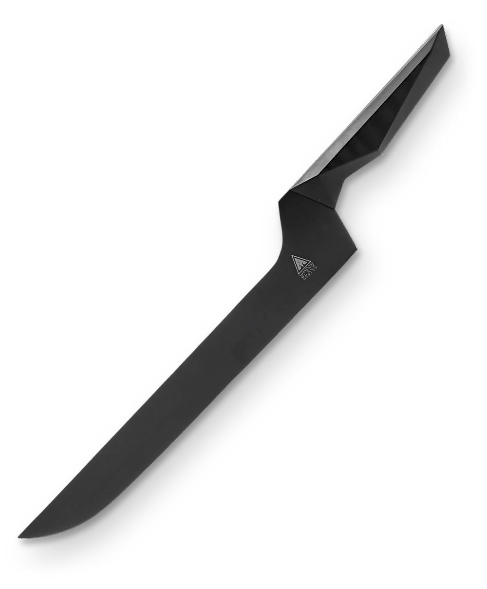 Slicing & Carving Knife 12" | Offset Blade | Shadow Black Series | NSF Certified | Dalstrong ©