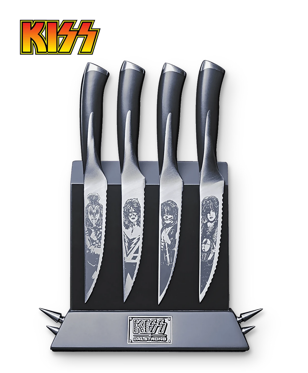4 Piece Steak Knife Set | KISS™ x Dalstrong Collection | Dalstrong ©