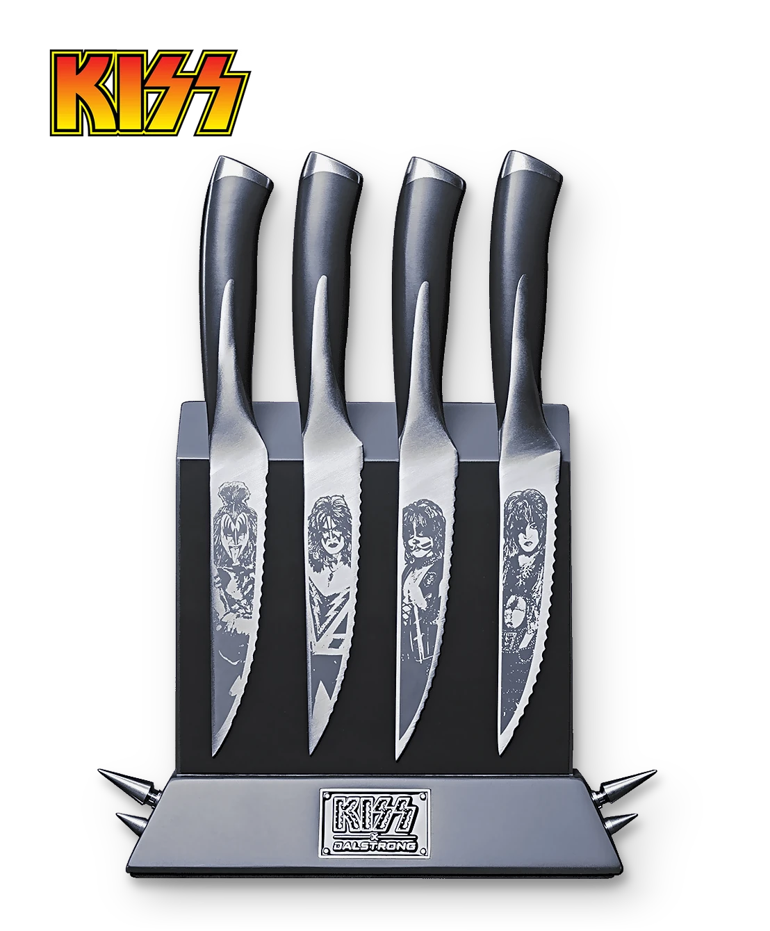 4 Piece Steak Knife Set | KISS™ x Dalstrong Collection | Dalstrong ©
