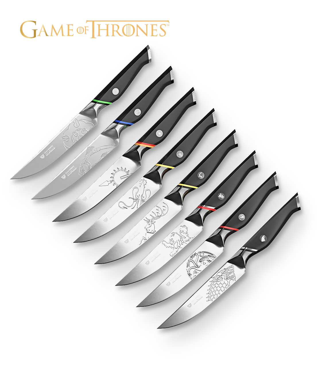 Game of Thrones™ Edition _ 5" Steak Knife Set | Game of Thrones™ Edition | Dalstrong © _ 1