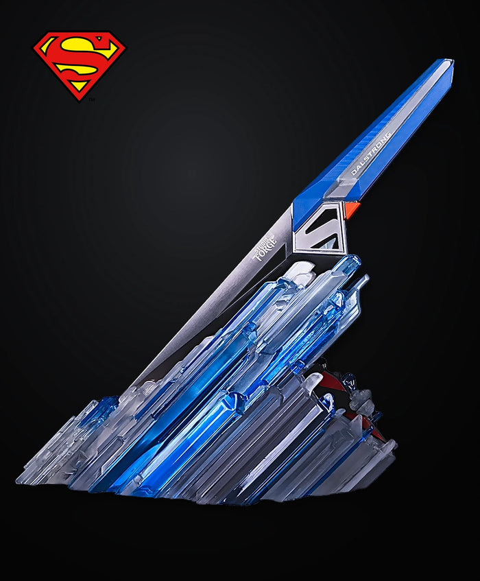 DALSTRONG _ Superman™ x StudioForge™ | Edge of Solitude | 8.5” Collector’s Chef Knife & Display Stand _ 1