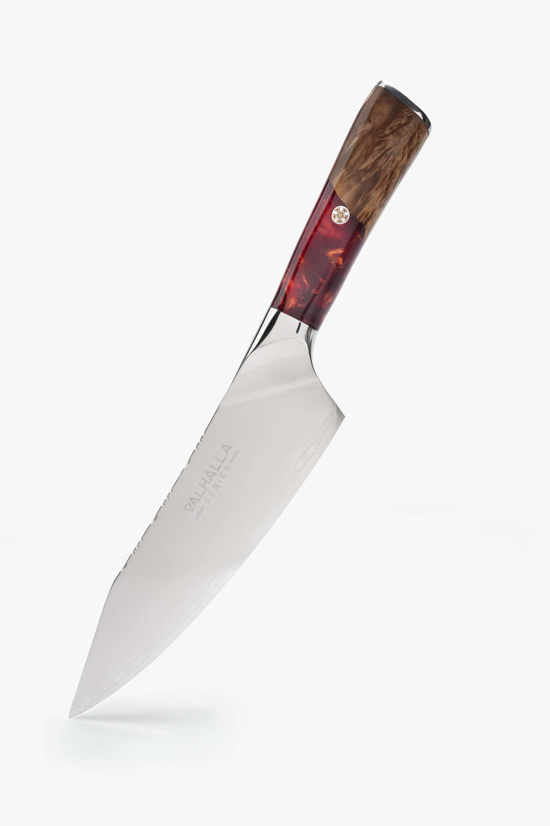 Chef's Knife 8" | Blood Raider Red Handle | Valhalla Series | Dalstrong ©