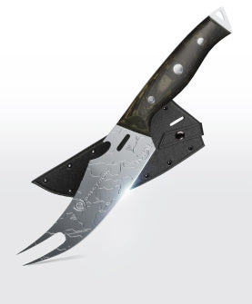 BBQ Pitmaster Knife 6.5" | Call of Duty © Edition | Forked Tip & Bottle Opener | EXCLUSIVE COLLECTOR KNIFE | Dalstrong ©
