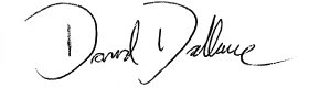 David Dallaire signature