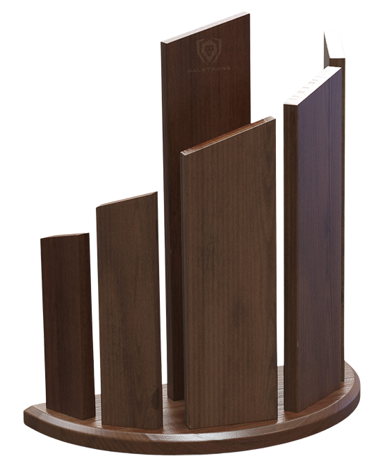 Dragon Spire Magnetic Block | Double-Sided | Walnut Wood | Dalstrong ©