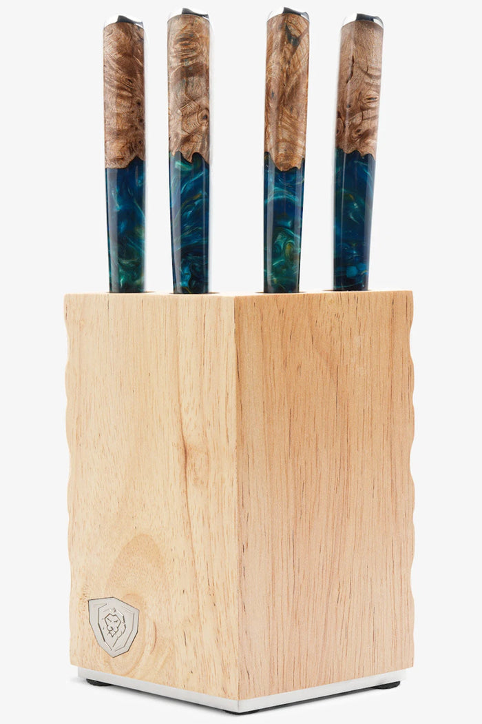 Valhalla Series 4-Piece Steak Knife Block Set