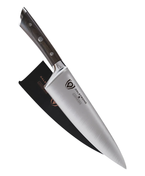 Gladiator Series _ Chef Knife 8" | Faux Wood ABS Handle | Gladiator Series | NSF Certified | Dalstrong © _ 1