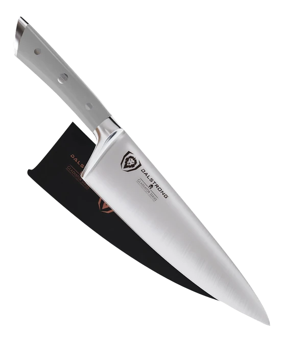Gladiator Series _ Chef Knife 8" | Grey ABS Handle | Gladiator Series | NSF Certified | Dalstrong © _ 1