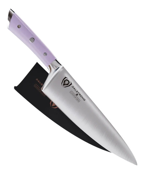 Chef Knife 8" | Lilac Handle | Gladiator Series | NSF Certified | Dalstrong ©