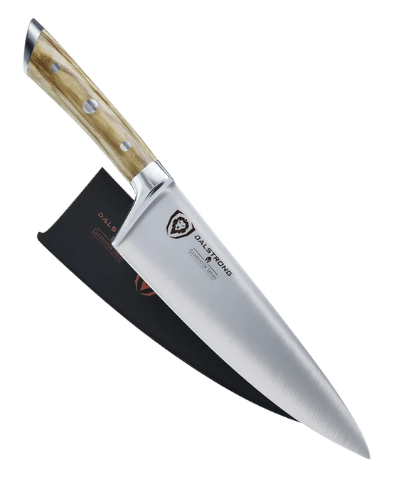 Gladiator Series _ Chef Knife 8" | Olive Wood Handle | Gladiator Series | Dalstrong © _ 1