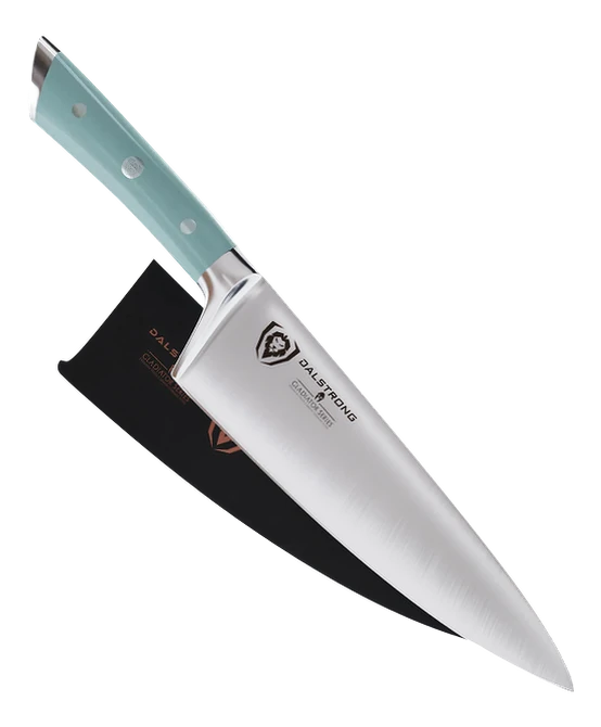 Gladiator Series _ Chef Knife 8" | Aegean Teal Handle | Gladiator Series | NSF Certified | Dalstrong © _ 1