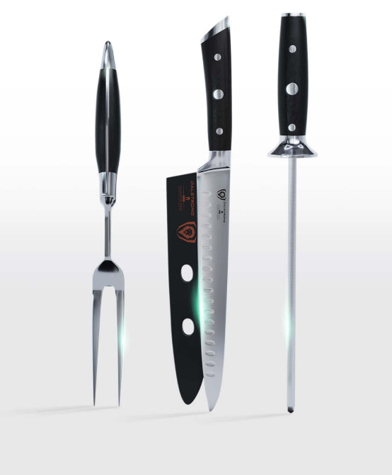 Carving Knife & Fork Set 9