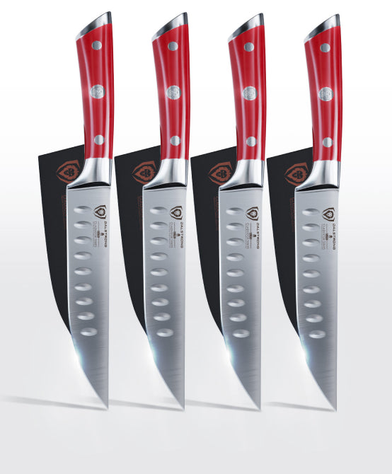 4-Piece Straight-Edge Steak Knife Set 