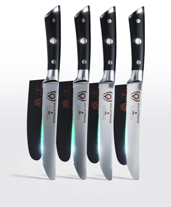 4-Piece Serrated Steak Knife Set 