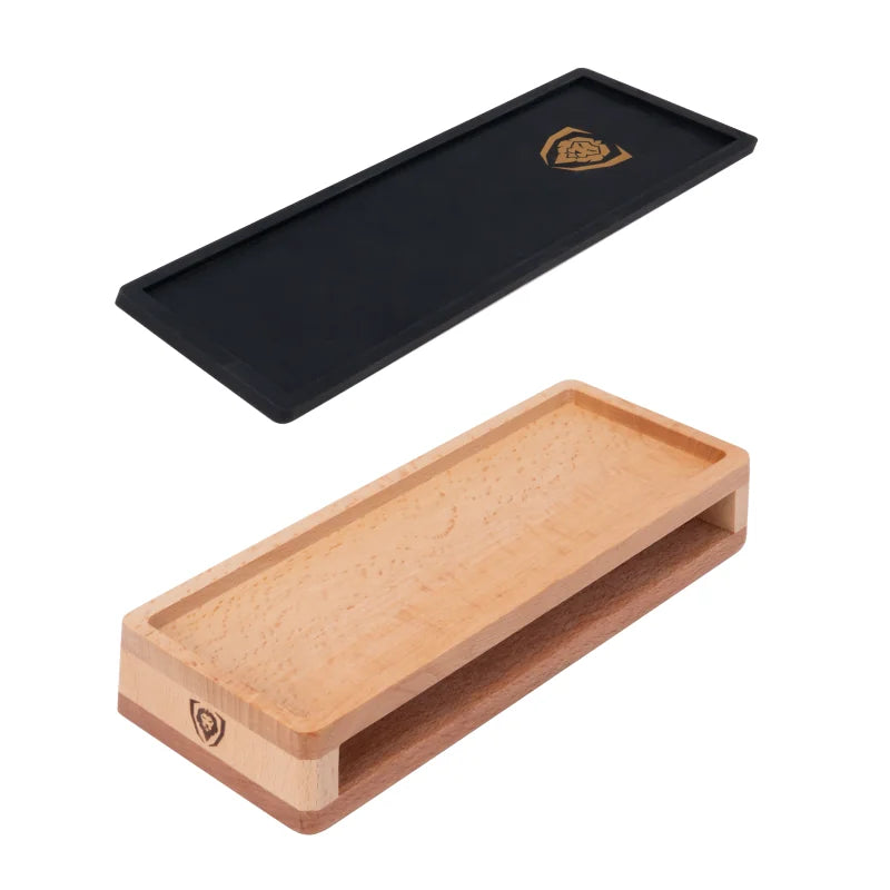 Beech Wood + Silicone Base