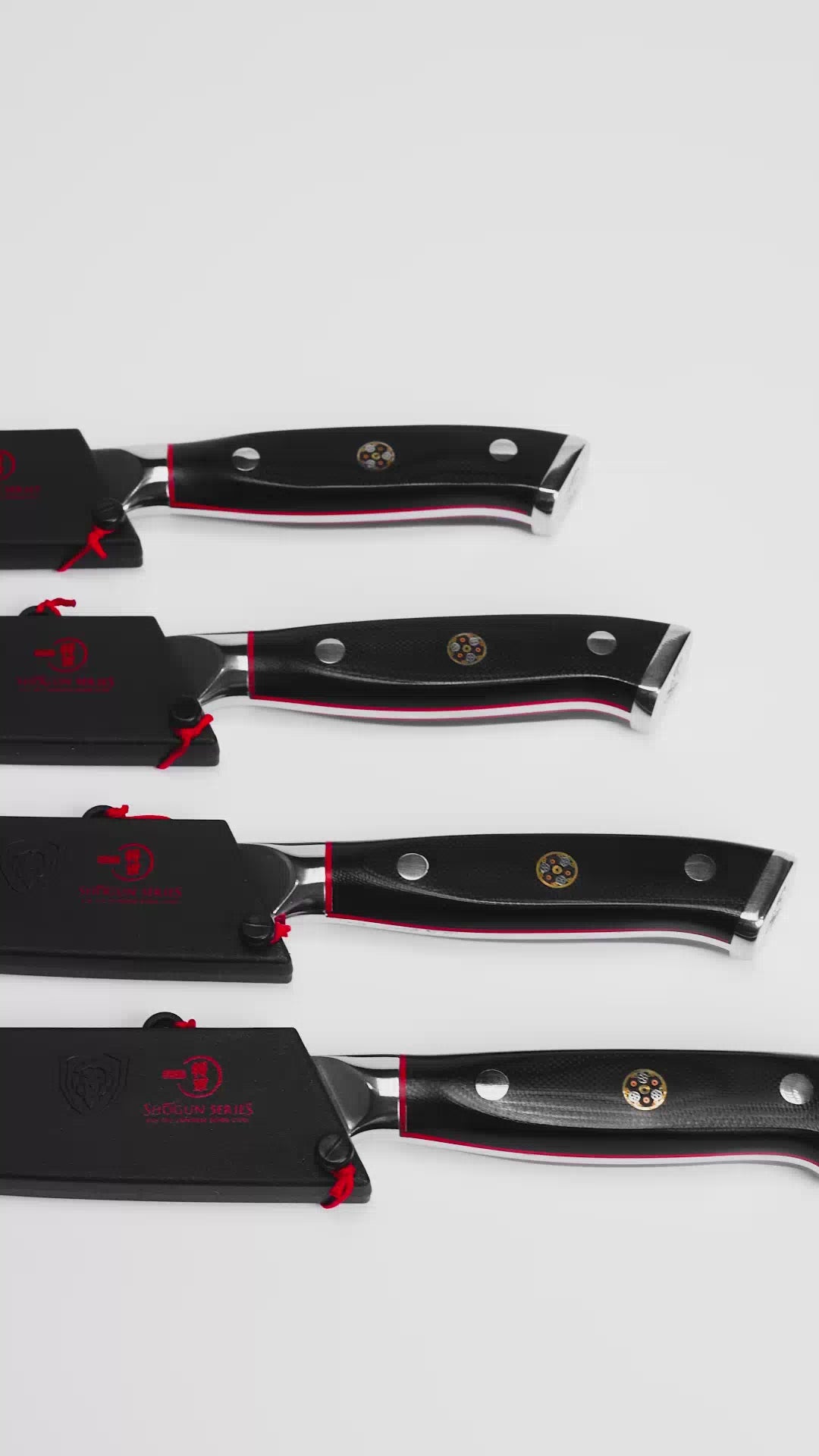 4 Piece Steak Knife Set | Shogun Series | ELITE | Dalstrong ©