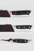 Slicing Knife 12" + Fillet Knife 6" + Meat Fork