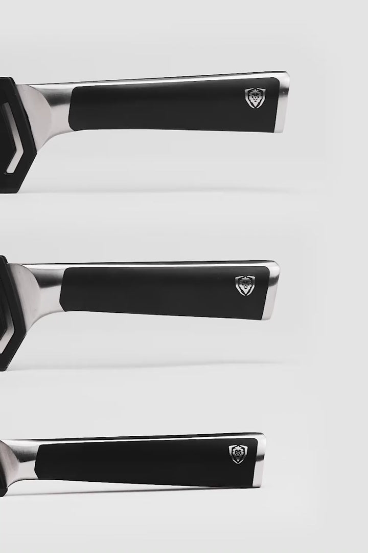 3-Piece Knife Set | Black Handle | Vanquish Series | NSF Certified | Dalstrong ©