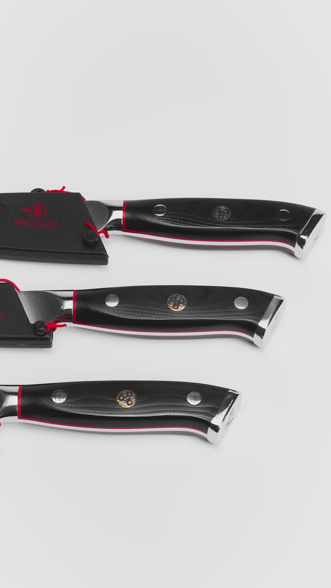 3 Piece Paring Knife Set | Shogun Series | ELITE | Dalstrong ©