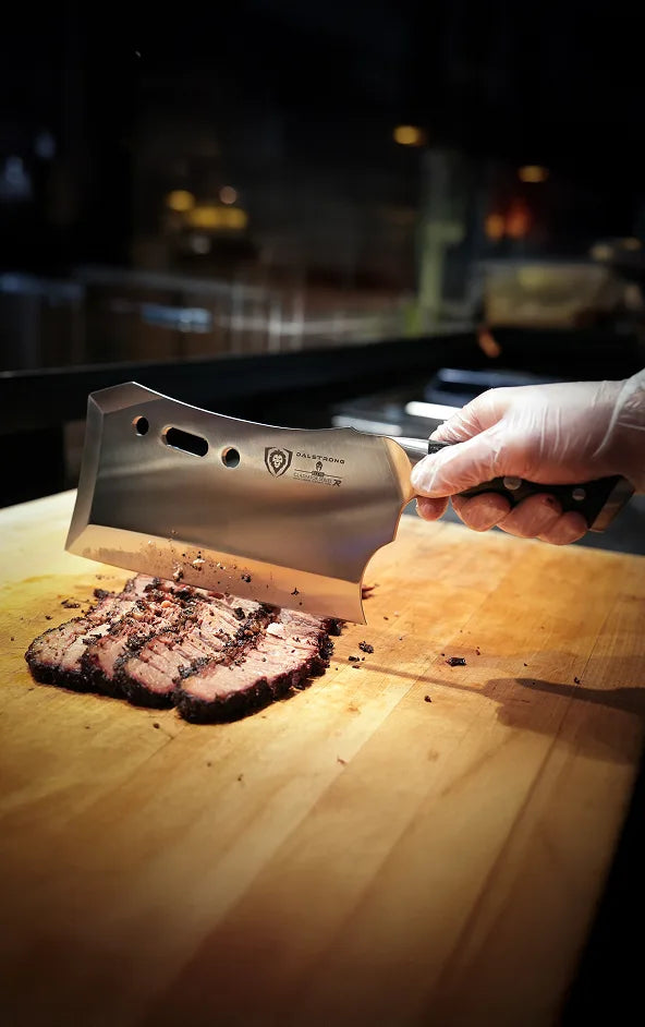 Meat Cleaver 9" with Stand | Obliterator | Gladiator Series | R | NSF Certified | Dalstrong ©