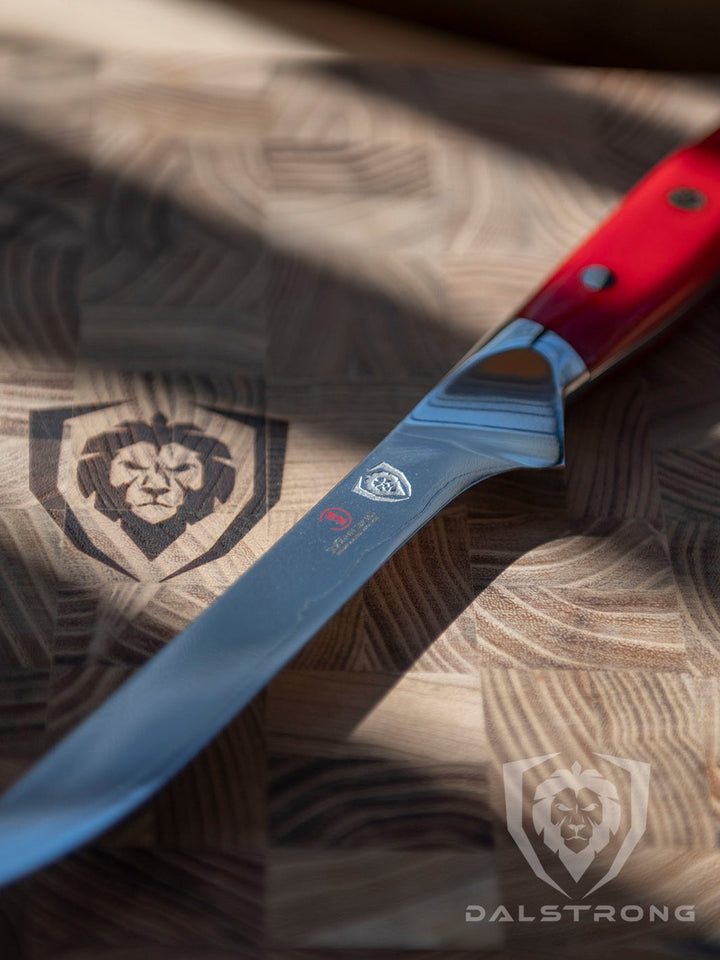 Boning Knife 6" | Crimson Red ABS Handle | Shogun Series | Dalstrong © 9