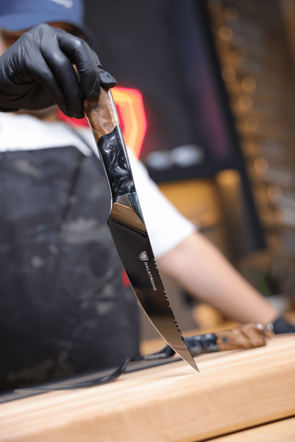 3 Piece Set | Slicing Knife, Fillet Knife & Meat Fork | Valhalla Series | Ravenstone Edition | Dalstrong ©