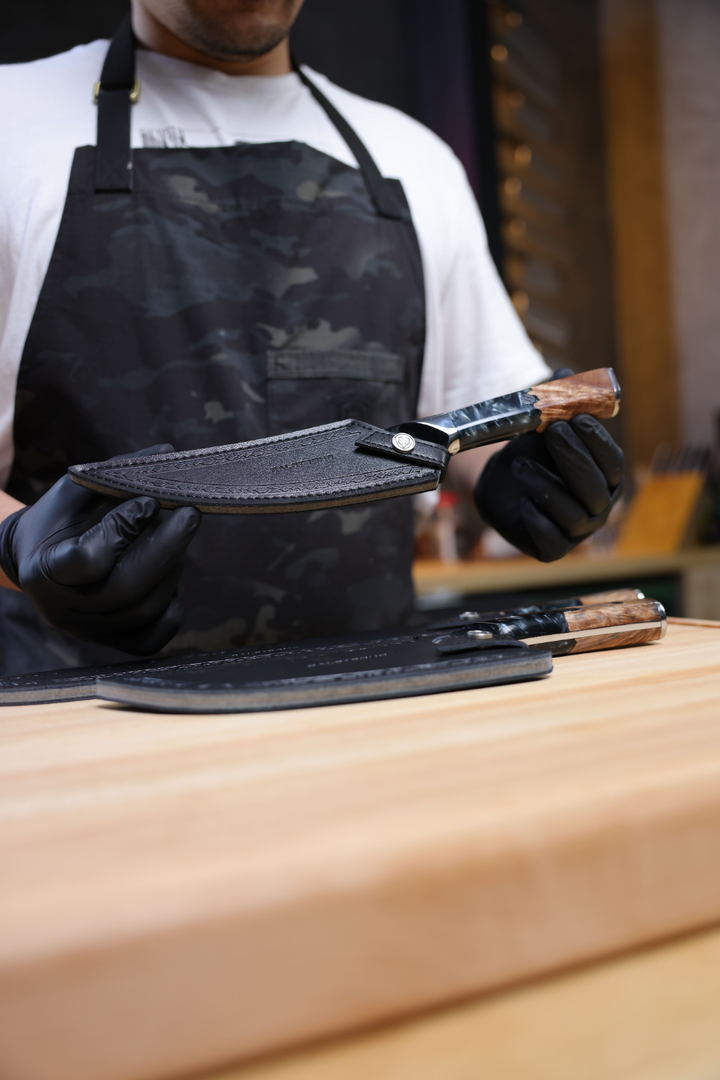 3 Piece Set | Slicing, Fillet & Venator Knife | Valhalla Series | Ravenstone Edition | Dalstrong ©