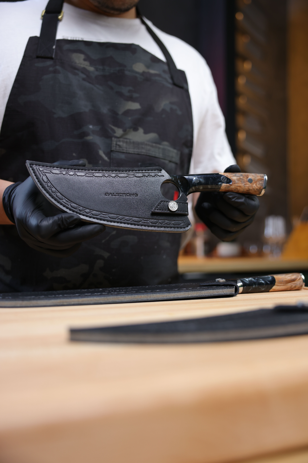 3 Piece Set | Slicing, Fillet & Venator Knife | Valhalla Series | Ravenstone Edition | Dalstrong ©