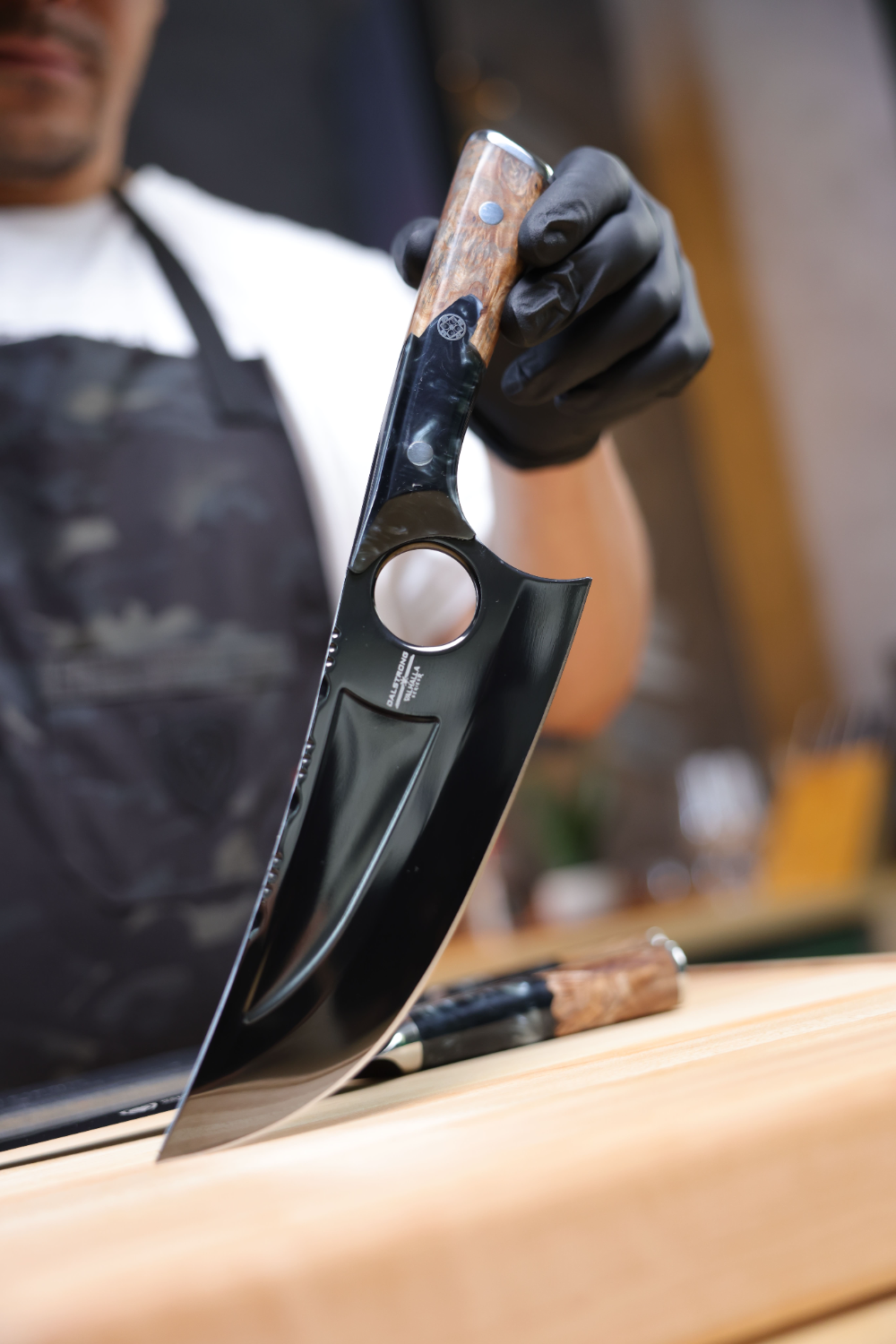 3 Piece Set | Slicing, Fillet & Venator Knife | Valhalla Series | Ravenstone Edition | Dalstrong ©