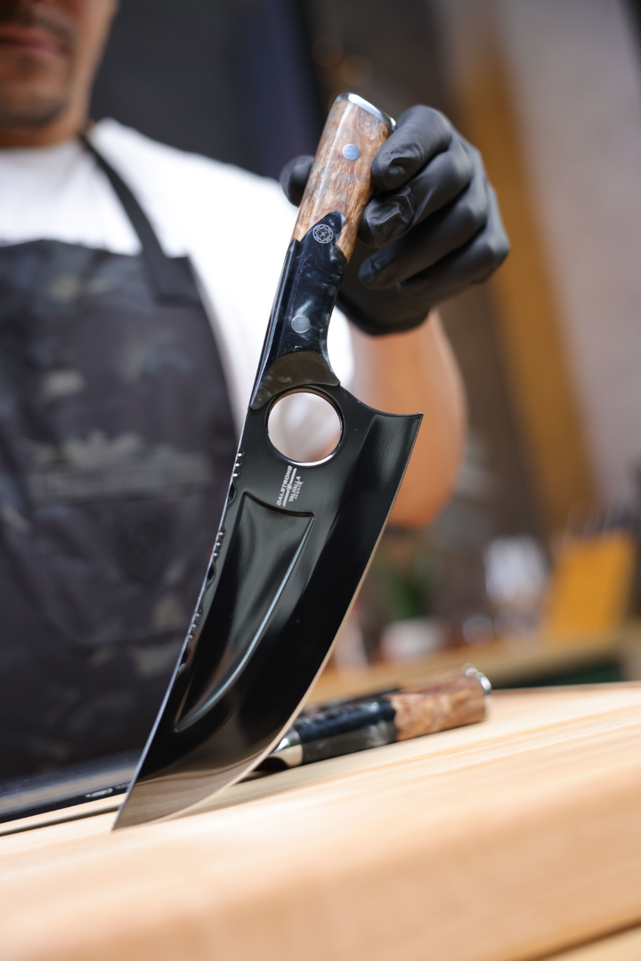 3 Piece Set | Slicing, Fillet & Venator Knife | Valhalla Series | Ravenstone Edition | Dalstrong ©