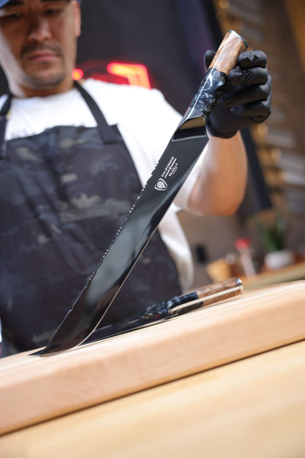 3 Piece Set | Slicing, Fillet & Venator Knife | Valhalla Series | Ravenstone Edition | Dalstrong ©