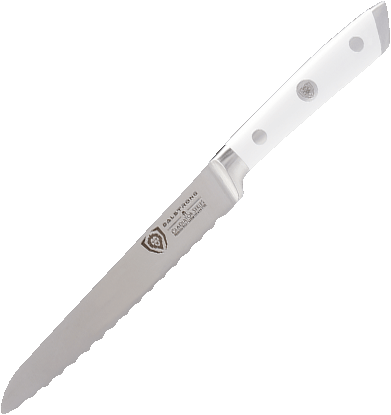 serrated utility Knife 6”