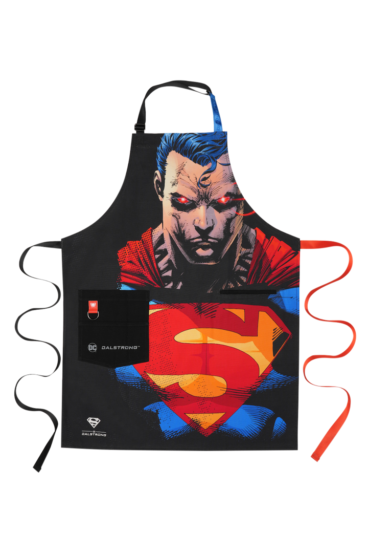 Chef's Apron | Superman™ Edition | Heat Vision | 100% Breathable Cotton | Dalstrong ©