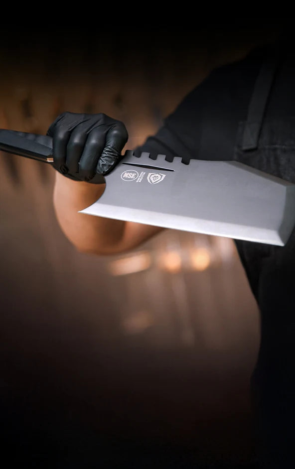 Meat Cleaver 9" | Obliterator | Shadow Black Series | NSF Certified | Dalstrong ©