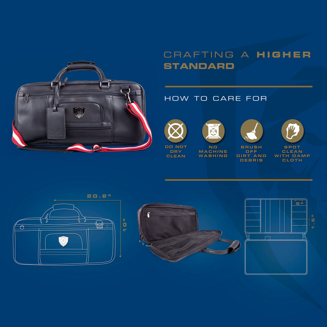 Dalstrong the culinary commander premium 4 pocket knife bag specification.