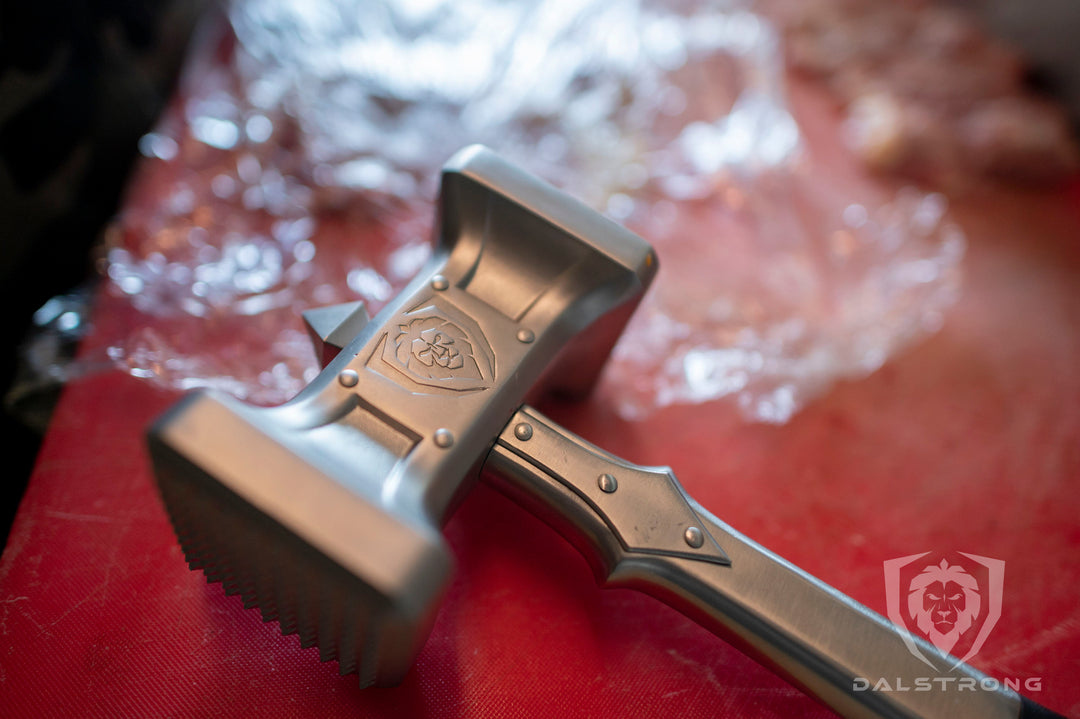 Meat Pounder / Tenderiser Hammer With Bone Cutting Blade – Italian Cookshop  Ltd