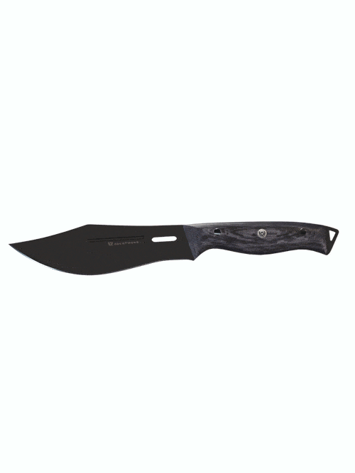 Dalstrong delta wolf series 7 inch barong chef knife in all angles.