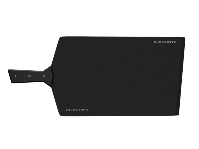Dalstrong infinity series fibre cutting board in all angles.