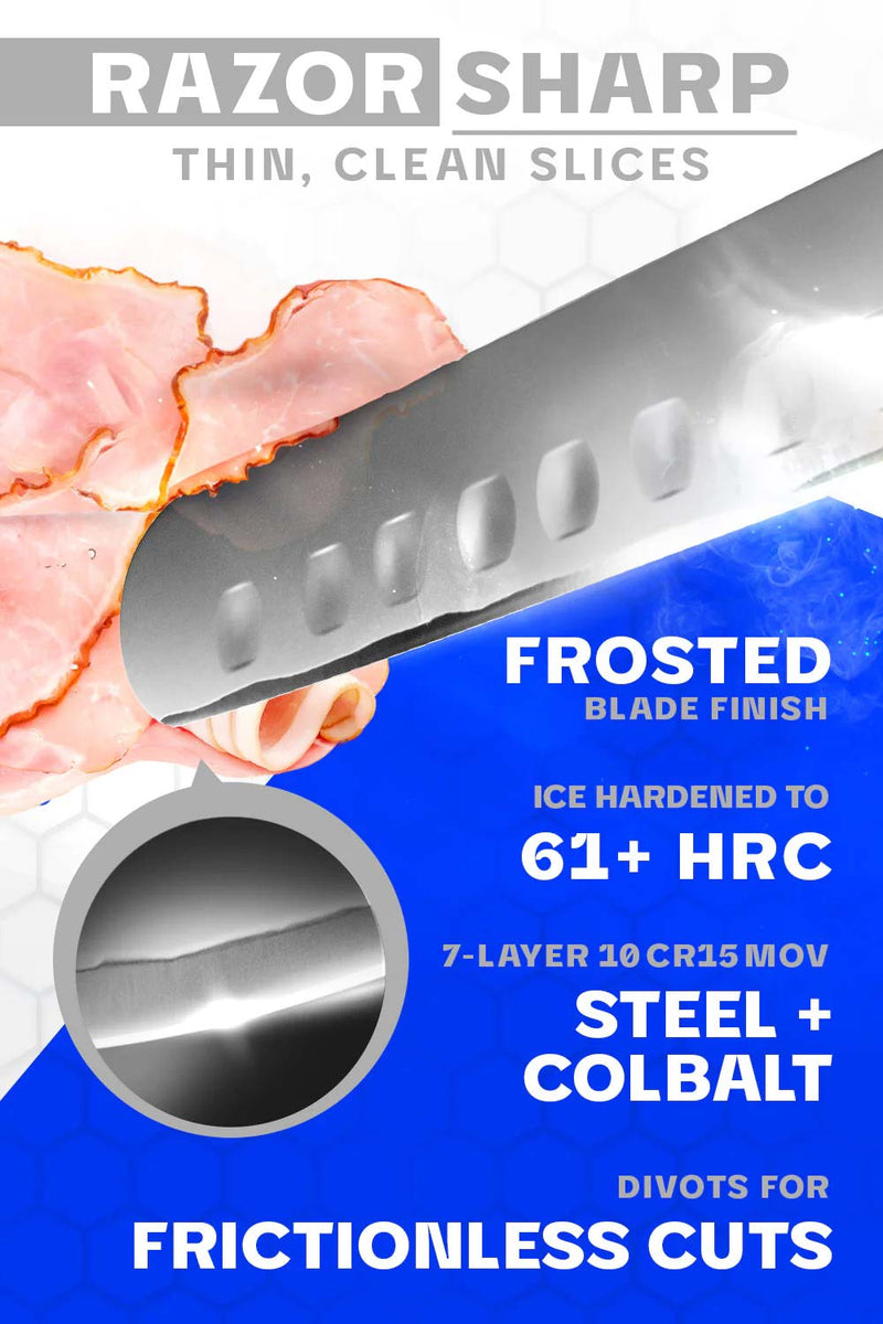 Slicing & Carving Knife 12" Frost Fire Series NSF Certified Dals