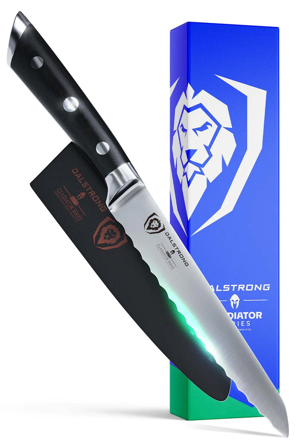Serrated Utility Knife 5.5" Gladiator Series NSF Certified ©
