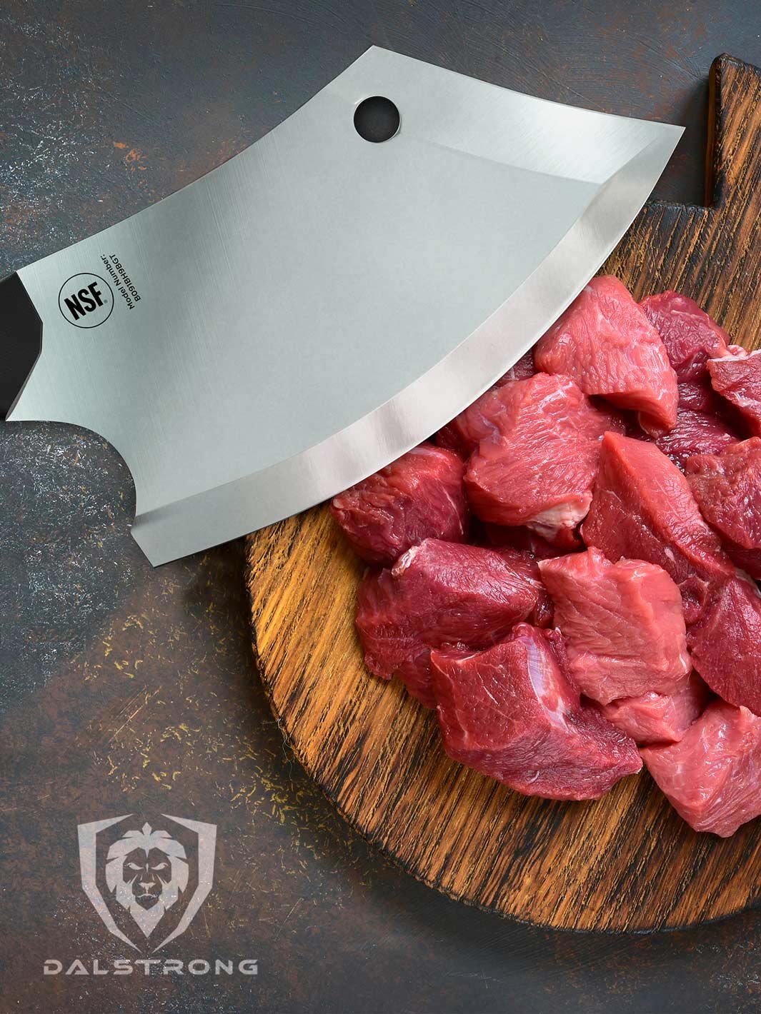 Rocking Cleaver Knife 6.5" | Gladiator Series R | NSF Certified | Dalstrong ©