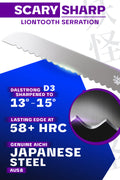 Serrated Bread Knife 9"