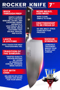Rocker Knife 7"