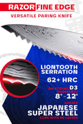 Serrated Paring Knife 3.5"