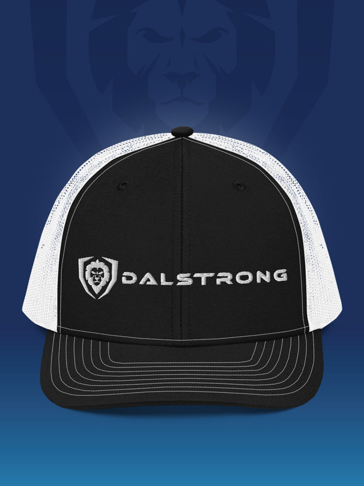 Dalstrong apparel trucker cap classic logo.