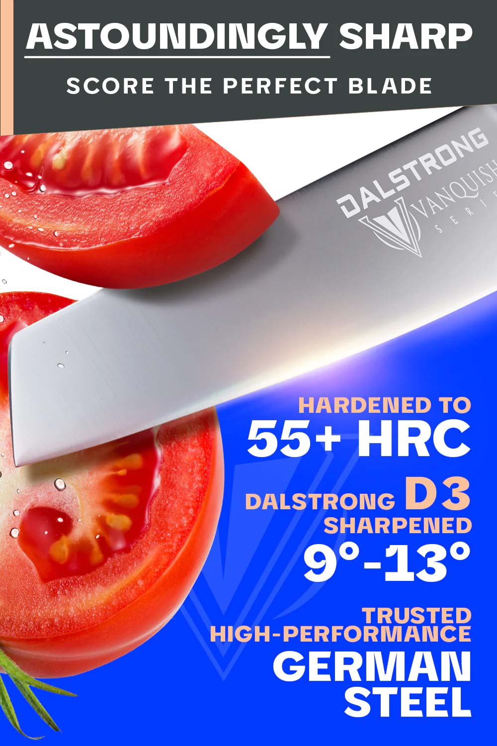 Paring Knife 3.5 | Crimson Red ABS Handle | Gladiator Series | NSF  Certified | Dalstrong ©