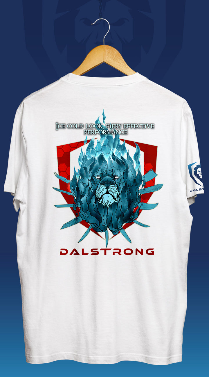 Dalstrong light your fire tee white.