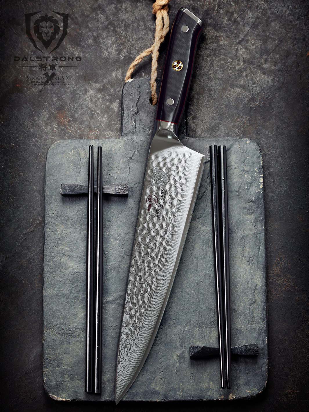 Dalstrong Bread Knife - Shogun Series - Damascus - Japanese AUS-10V Super Steel - 10.25 inch (260mm)