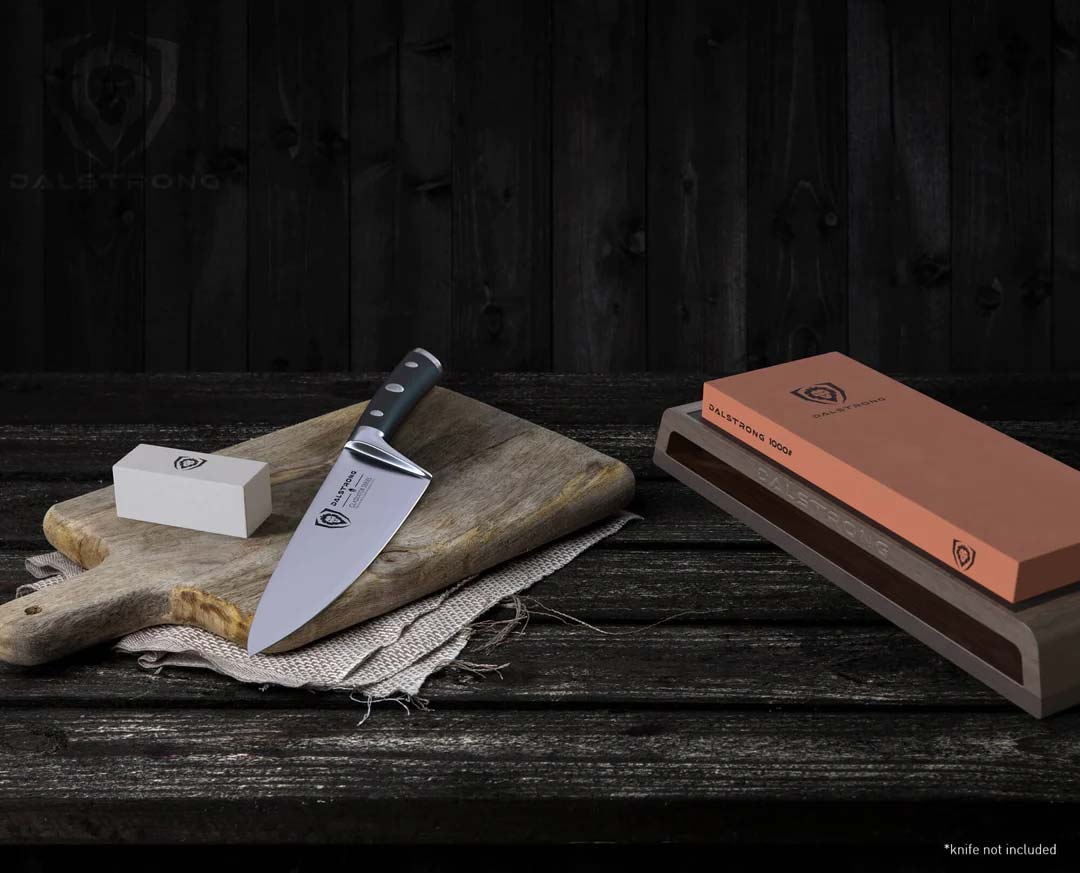 Dalstrong Premium Whetstone Kit - #3000/#8000 Knife Sharpening Kit